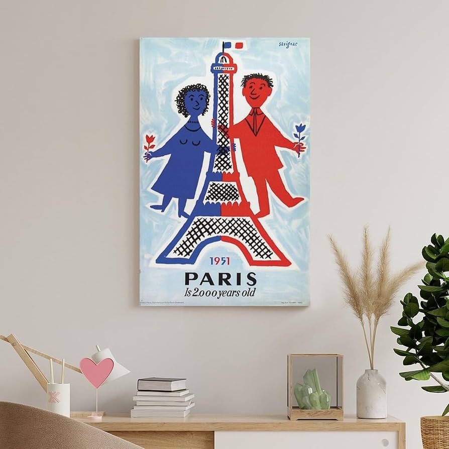 Amazon.co.jp: レイモン・サヴィニャックポスター 絵画